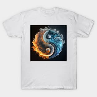 Yin Yang - Fire and Water T-Shirt